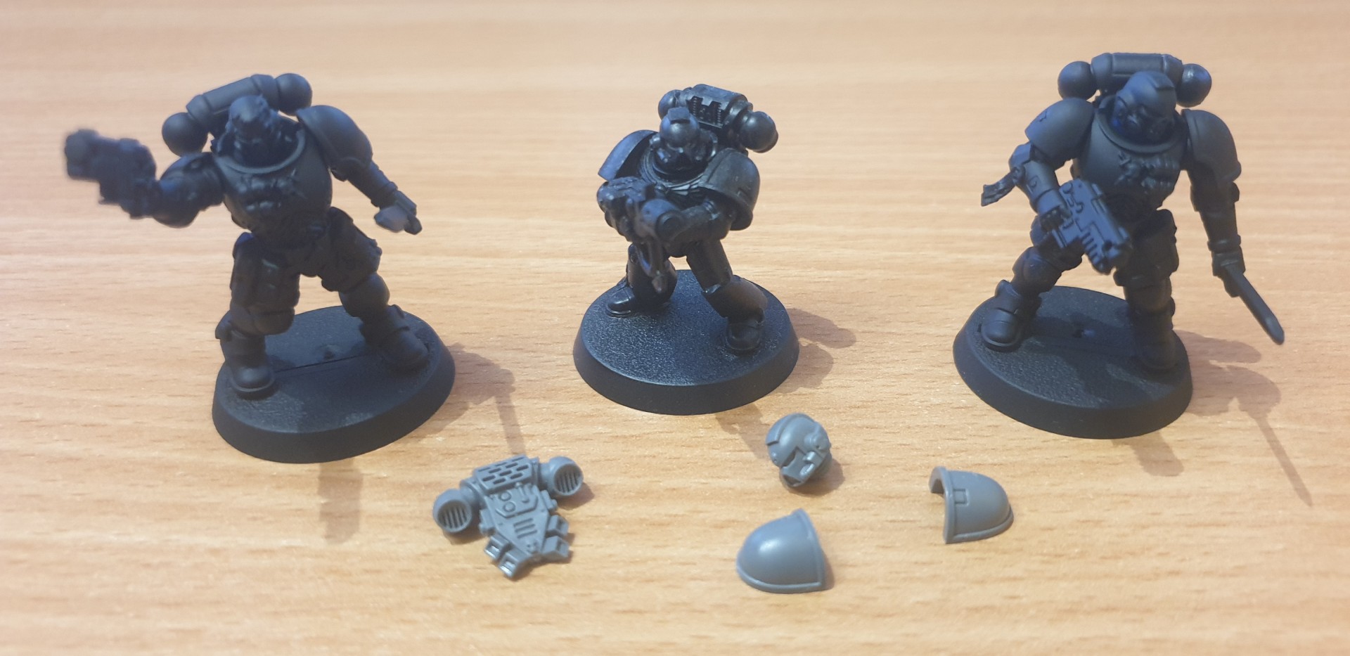 Set 10 figurines à peindre Warhammer 40000 - Tactical squad